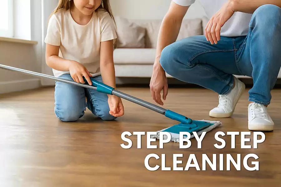 Step by Step Cleaning‎ Laminate Flooring ‎- One Stop Floors