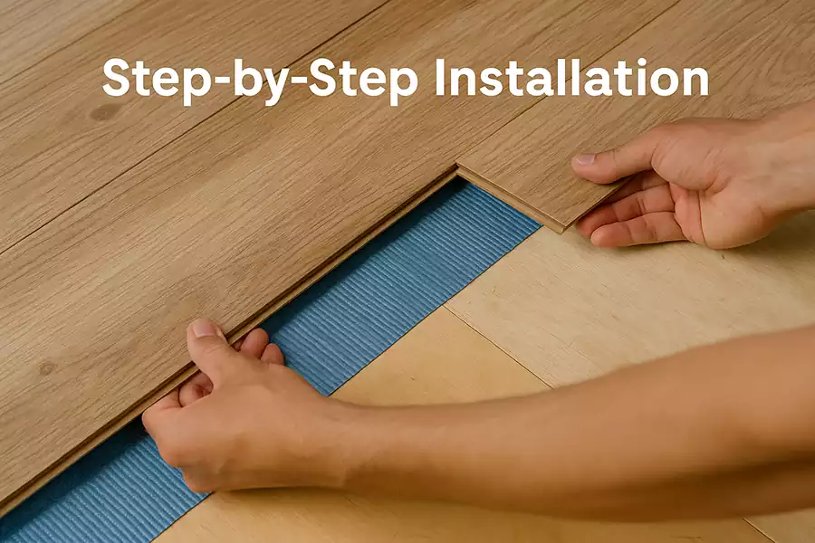 Step-by-Step ‎Installation Hybrid - One Stop Floors