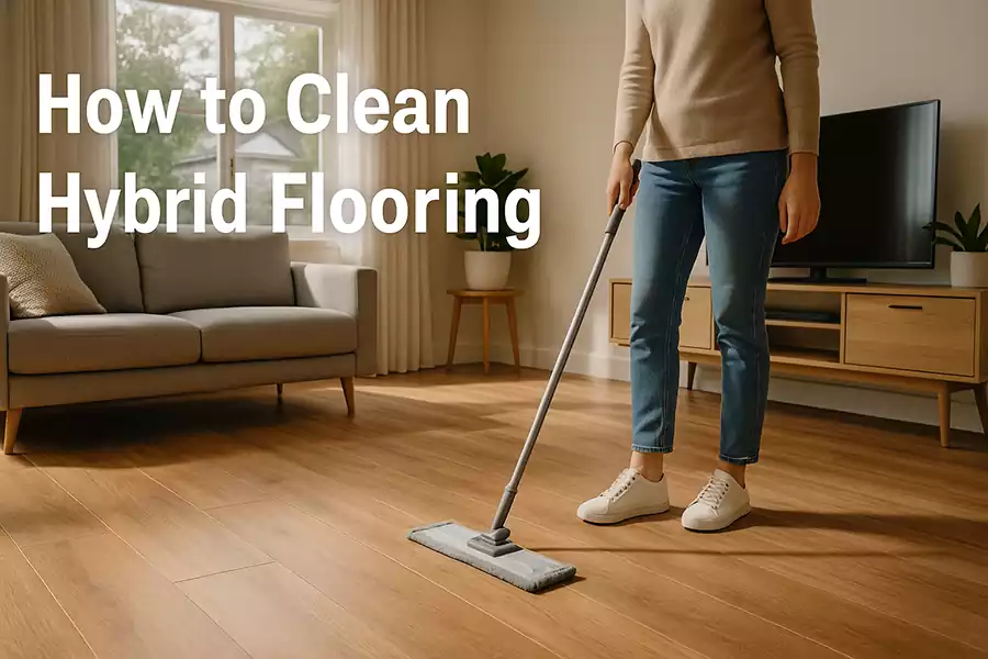 how to clean hybrid flooring - One Stop Floors