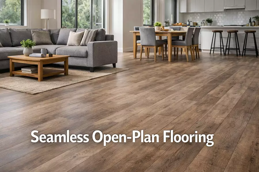 Is Hybrid Flooring Good‎-Seamless Open Plan Flooring-One Stop Floor
