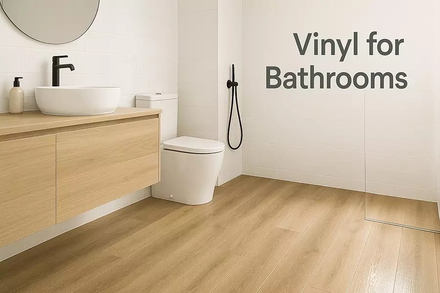 Is Vinyl Flooring Waterproof‎-Vinyl for ‎Bathrooms-One Stop Floor