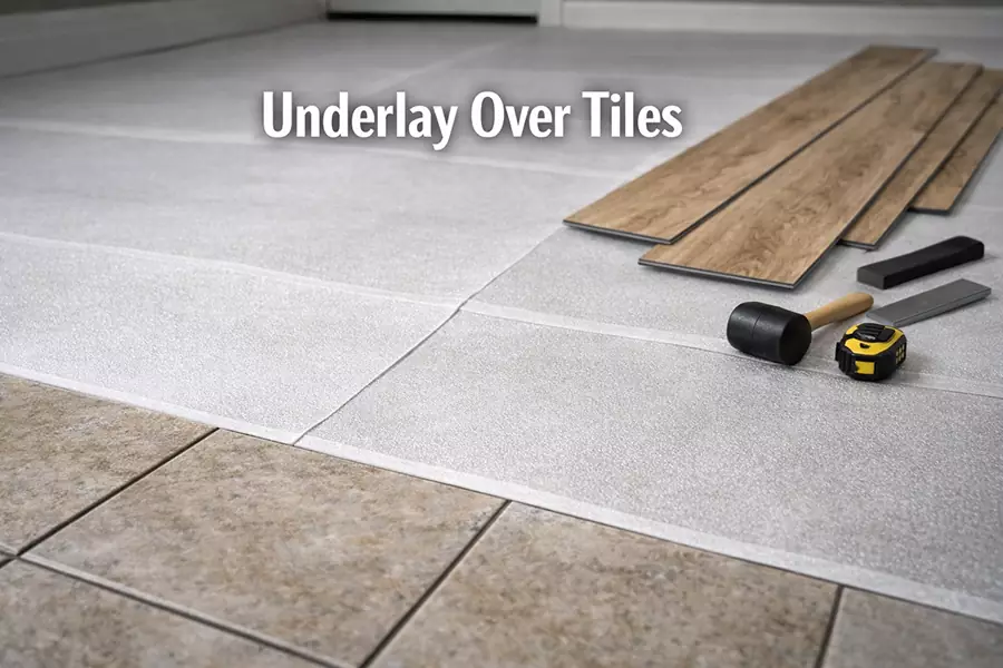 Can Hybrid Flooring Go Over Tiles-Underlay Over Tiles-One Stop Floor