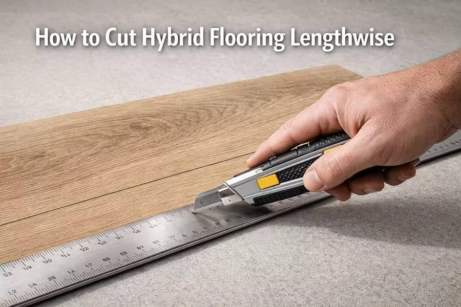 How to Cut Hybrid Flooring-How to Cut Hybrid ‎Flooring Lengthwise-One Stop Floor