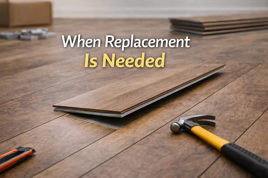 How to Fix Scratches on Hybrid Flooring-When Replacement Is Needed-One Stop Floor